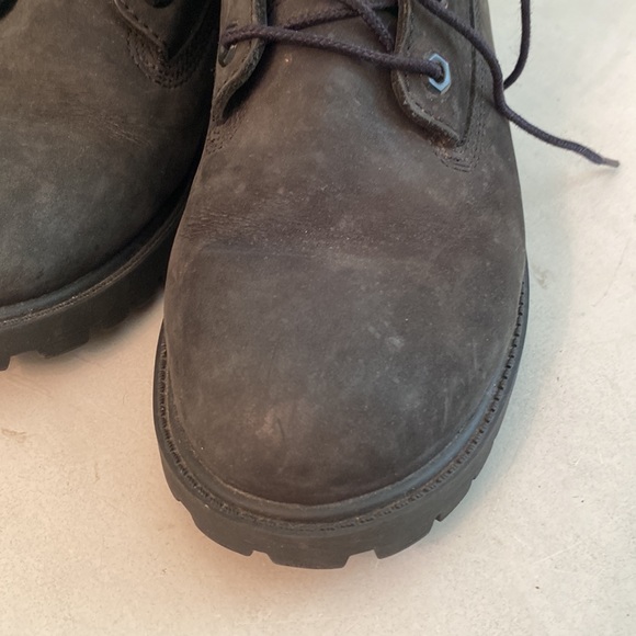 Timberland black suede boys boots - Picture 6 of 16